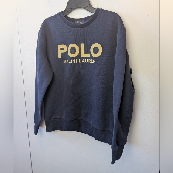Polo Ralph Lauren Other - POLO RALPH LAUREN Kid Crewneck Size Large 14-16 Navy Blue Unisex